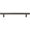 Jeffrey Alexander 160 mm Center-to-Center Brushed Pewter Square Dominique Cabinet Bar Pull 845-160BNBDL - alternate 2
